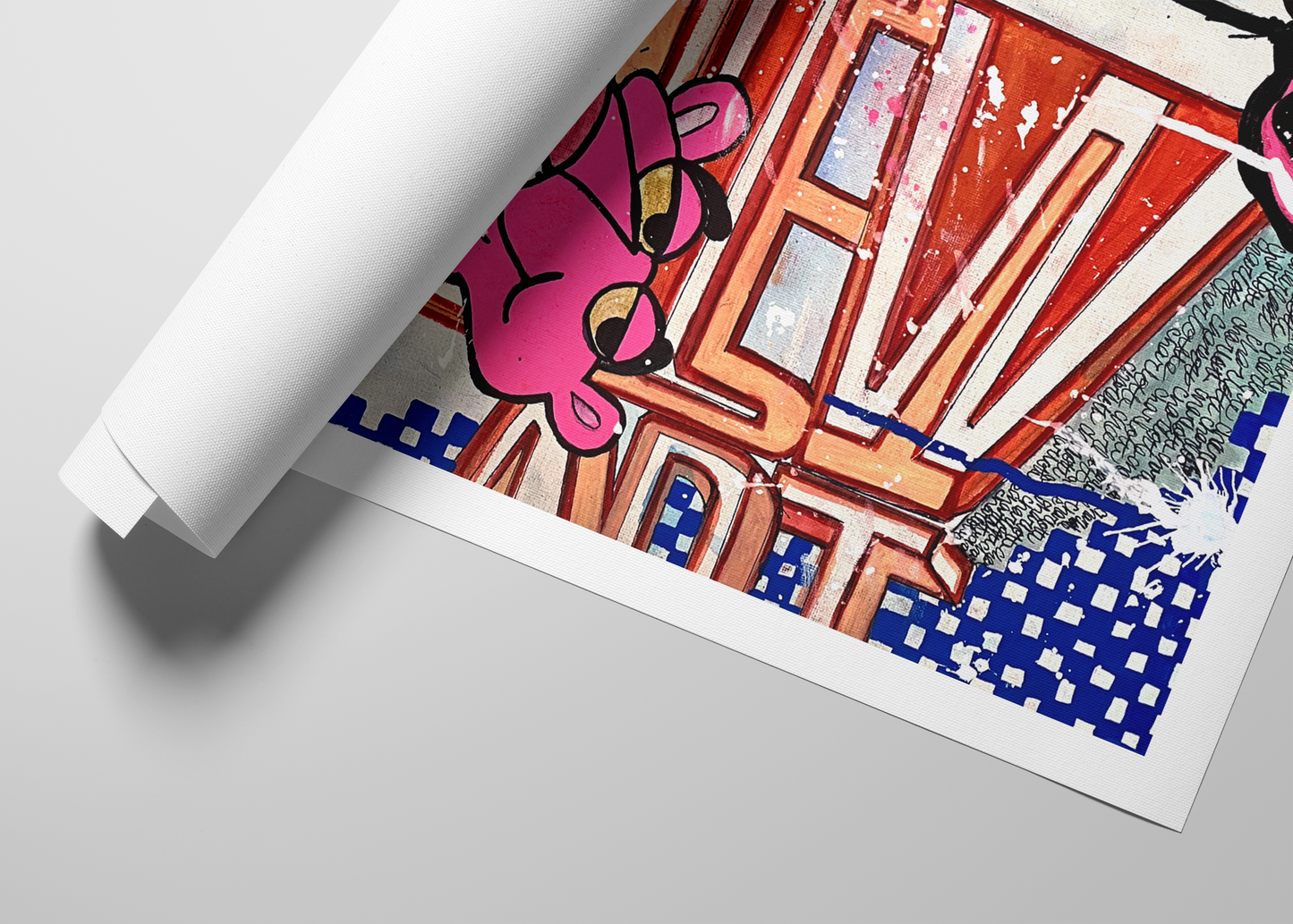 'PINK PANTHER' PRINT