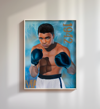 'MUHAMMAD ALI' PRINT