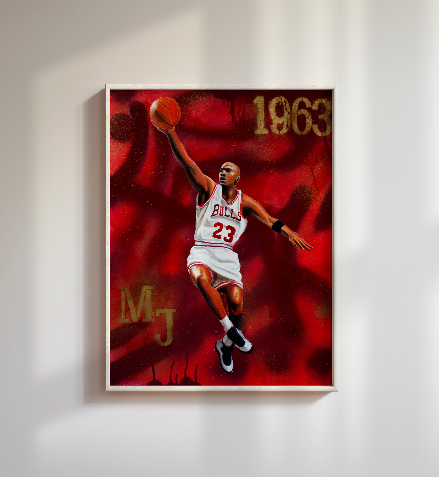 'MICHAEL JORDAN' PRINT