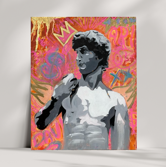 'GRAFFITIED DAVID' ORIGINAL