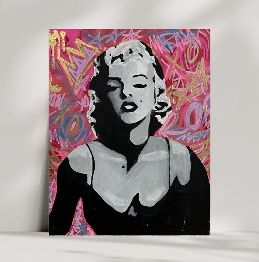 'GRAFFITIED MARILYN' ORIGINAL